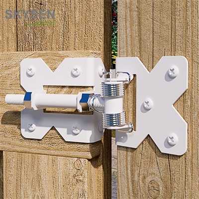 Lielas koka vārtu eņģes